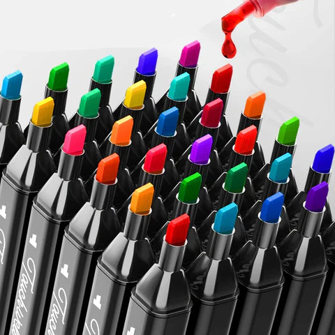Kit Marcadores De Alcohol X 168 Pcs